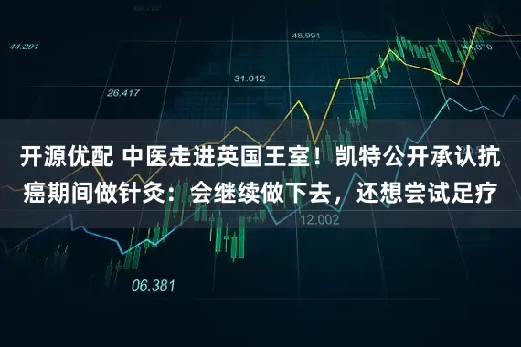 开源优配 中医走进英国王室！凯特公开承认抗癌期间做针灸：会继续做下去，还想尝试足疗